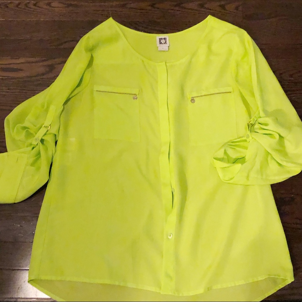 Anne Klein women’s zipper pocket shirt